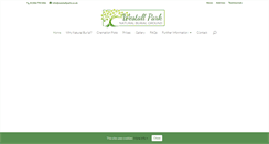 Desktop Screenshot of natural-burials.co.uk